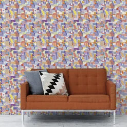 Sugar Town Wallpaper(Sugar Town Wallpaper D Ad453) -Astek | Home Sales AD453 3 Sugar Town TUTTIFRUTTI install
