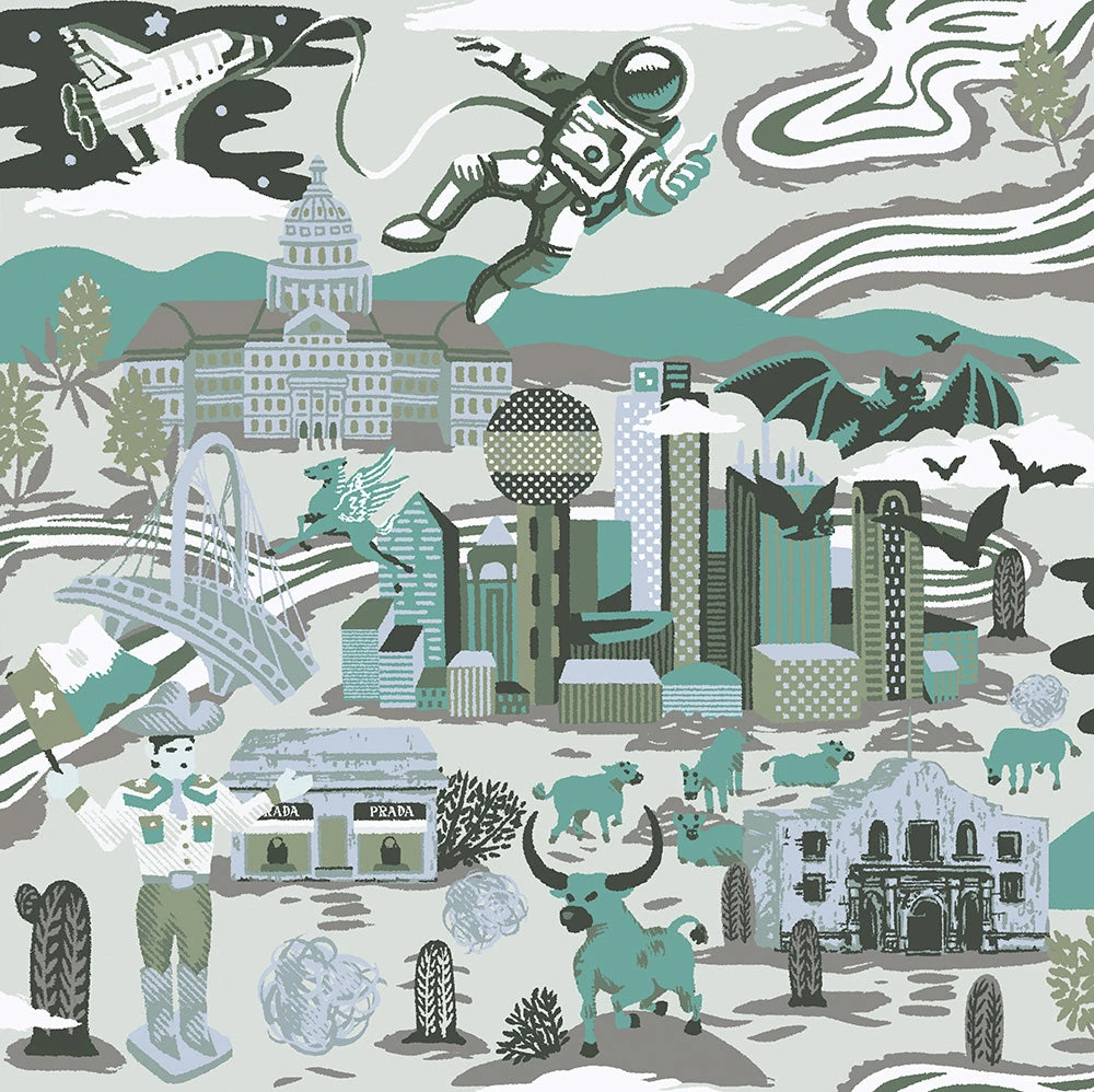 Texas Toile Wallpaper(Texas toile wallpaper d ad737) Texas Toile Wallpaper(Texas Toile Wallpaper D Ad737) -Astek | Home Sales AD737