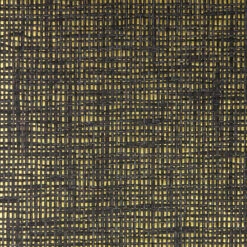 Paper Weave Wallpaper - Black And Grey On Gold(Paper Weave Wallpaper Black And Grey On Gold D Er156)