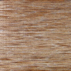Paper Weave Wallpaper - Brown Striped On Silver(Paper Weave Wallpaper Brown Striped On Silver D Er159)