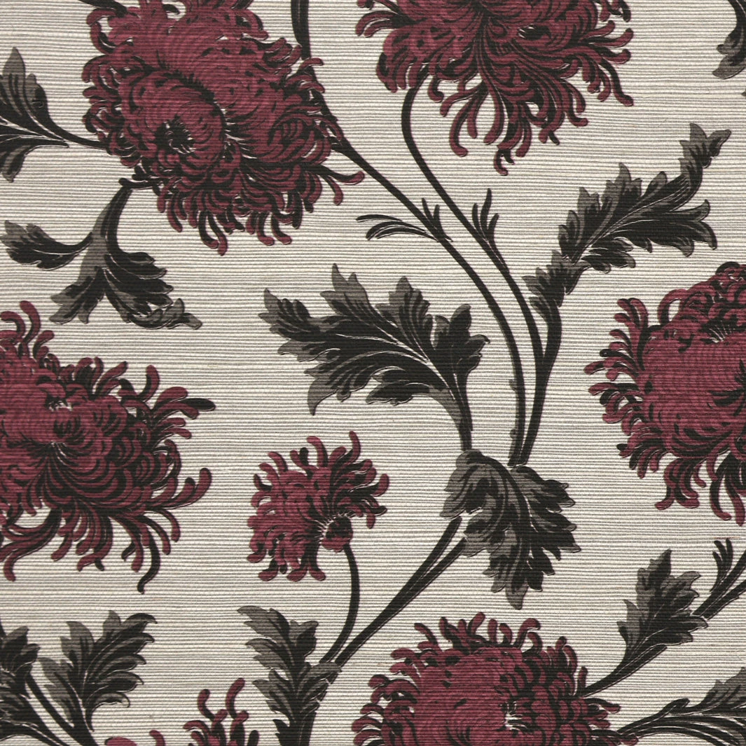 Chrysanthemum Grasscloth Wallpaper(Chrysanthemum Grasscloth Wallpaper D Pnad016)