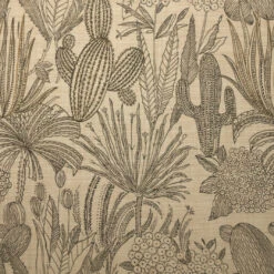 Cactus Garden Burlap Wallpaper(Cactus Garden Burlap Wallpaper D Pnad652)