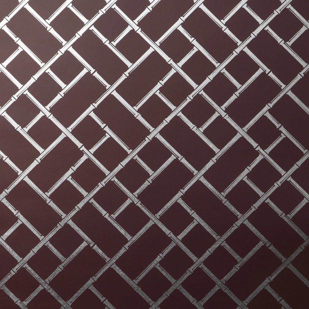 Bamboo Lattice on Silver Leaf Wallpaper(Bamboo lattice on silver leaf wallpaper d pnav207) Bamboo Lattice On Silver Leaf Wallpaper(Bamboo Lattice On Silver Leaf Wallpaper D Pnav207) -Astek | Home Sales PNAV207 2 bamboo lattice on silver leaf BROWNSILVER 1d5c8dc5 4c36 40a5 b0a1 7c631df49aea