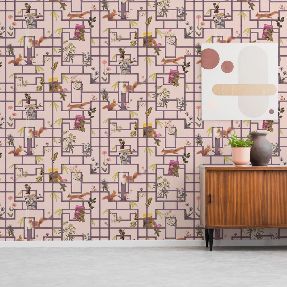 Squirrels, Nuts, and Zippers | Peel & Stick Wallpaper(Squirrels nuts and zippers peel stick wallpaper d psaa104) Squirrels, Nuts, And Zippers | Peel & Stick Wallpaper(Squirrels Nuts And Zippers Peel Stick Wallpaper D Psaa104) -Astek | Home Sales PSAA104 1 squirrels nuts and zippers HAZELNUT install