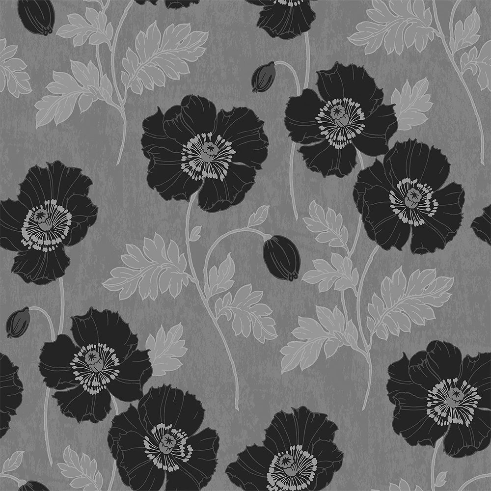 Poppycock | Peel & Stick Wallpaper(Poppycock peel stick wallpaper d psad010) Poppycock | Peel & Stick Wallpaper(Poppycock Peel Stick Wallpaper D Psad010) -Astek | Home Sales PSAD010 2 poppycock SMOKE