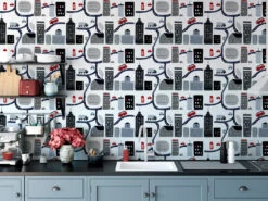 Little City | Peel & Stick Wallpaper(Little City Peel Stick Wallpaper D Psad163)