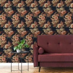 Botanique | Peel & Stick Wallpaper(Botanique Peel Stick Wallpaper D Psad624) 4 Botanique | Peel & Stick Wallpaper(Botanique Peel Stick Wallpaper D Psad624) -Astek | Home Sales PSAD624 3 botanique VIVIENNE install