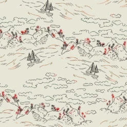Ocean Toile | Peel & Stick Wallpaper(Ocean Toile Peel Stick Wallpaper D Psad648) 4 Ocean Toile | Peel & Stick Wallpaper(Ocean Toile Peel Stick Wallpaper D Psad648) -Astek | Home Sales PSAD648 3 ocean toile MAST