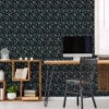 Batiste | Peel & Stick Wallpaper(Batiste Peel Stick Wallpaper D Psad649) -Astek | Home Sales PSAD649 1 batiste POPLIN install
