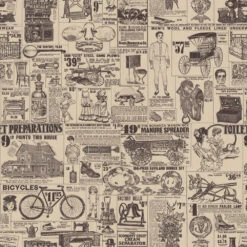 Old Ads | Peel & Stick Wallpaper(Old Ads Peel Stick Wallpaper D Psav126)