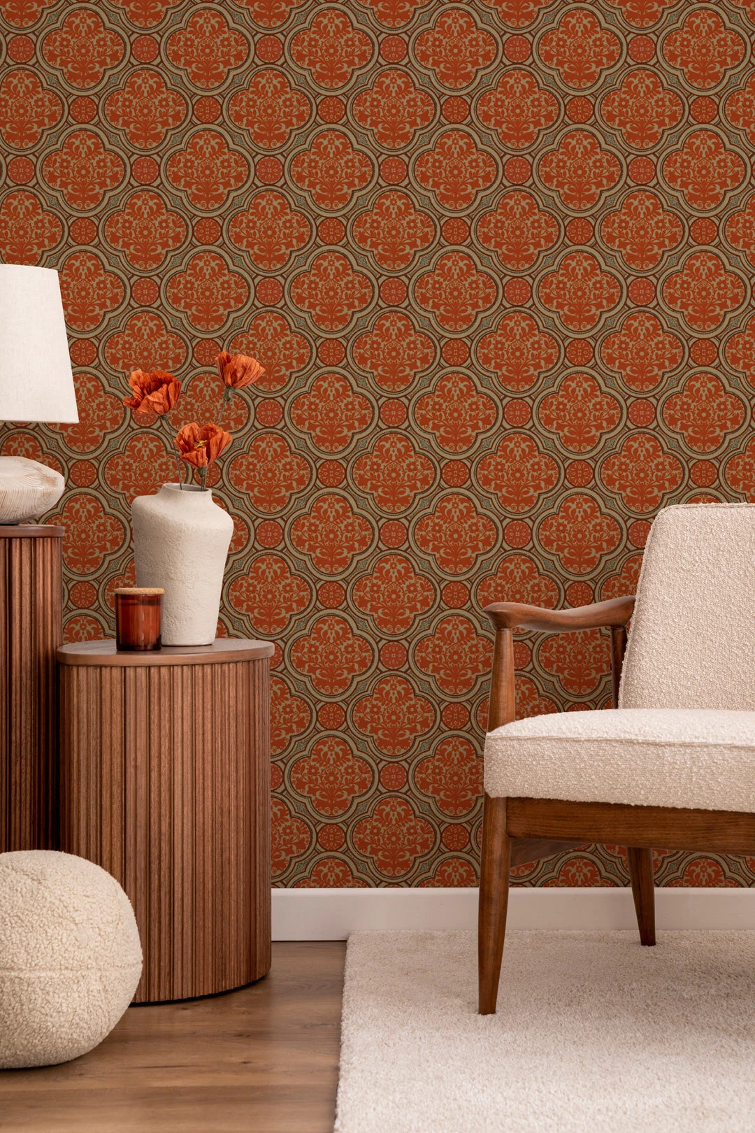 Valencia Damask | Peel & Stick Wallpaper(Valencia damask peel stick wallpaper d psav134) Valencia Damask | Peel & Stick Wallpaper(Valencia Damask Peel Stick Wallpaper D Psav134) -Astek | Home Sales PSAV134 valencia damask VALENCIADAMASK install
