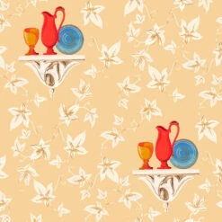 Tucked Away | Peel & Stick Wallpaper(Tucked Away Peel Stick Wallpaper D Psav380)