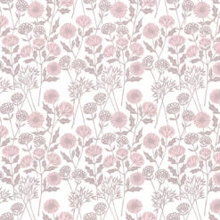 Morning Seedheads | Peel & Stick Wallpaper(Morning Seedheads Peel Stick Wallpaper D Psfh117)