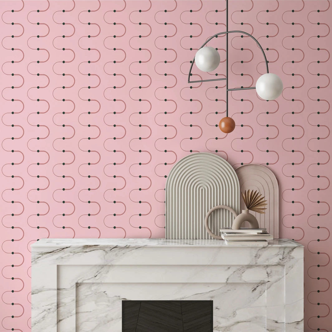 Knot| Peel & Stick Wallpaper(Knot peel stick wallpaper d pstb100 1 ah) Knot| Peel & Stick Wallpaper(Knot Peel Stick Wallpaper D Pstb100 1 Ah) -Astek | Home Sales PSTB100 1 AH knot BLUSH install