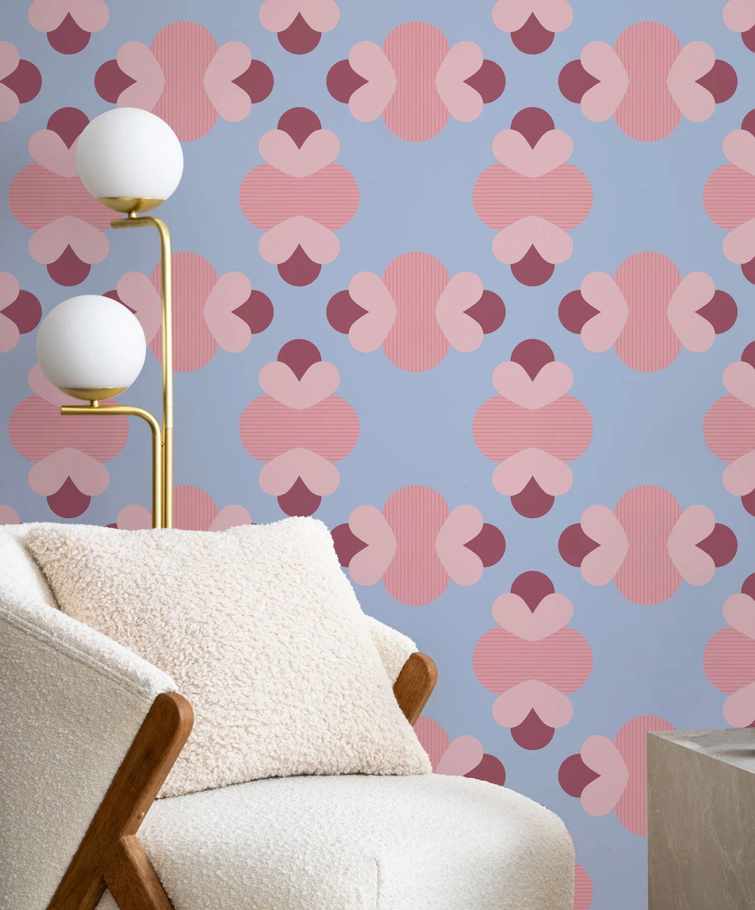 Ornament II | Peel & Stick Wallpaper(Ornament ii peel stick wallpaper d pstb104 2 ah) Ornament II | Peel & Stick Wallpaper(Ornament Ii Peel Stick Wallpaper D Pstb104 2 Ah) -Astek | Home Sales PSTB104 2 AH ornament ii SOFTPINK install