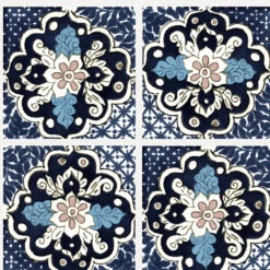Spanish Tile 3 | Peel & Stick Wallpaper(Spanish Tile 3 Peel Stick Wallpaper D Psw102)