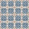 Spanish Tile 8 | Peel & Stick Wallpaper(Spanish Tile 8 Peel Stick Wallpaper D Psw107)