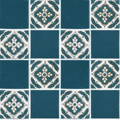Spanish Tile 13 | Peel & Stick Wallpaper(Spanish Tile 13 Peel Stick Wallpaper D Psw112)