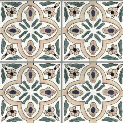 Spanish Tile 16 | Peel & Stick Wallpaper(Spanish Tile 16 Peel Stick Wallpaper D Psw115)
