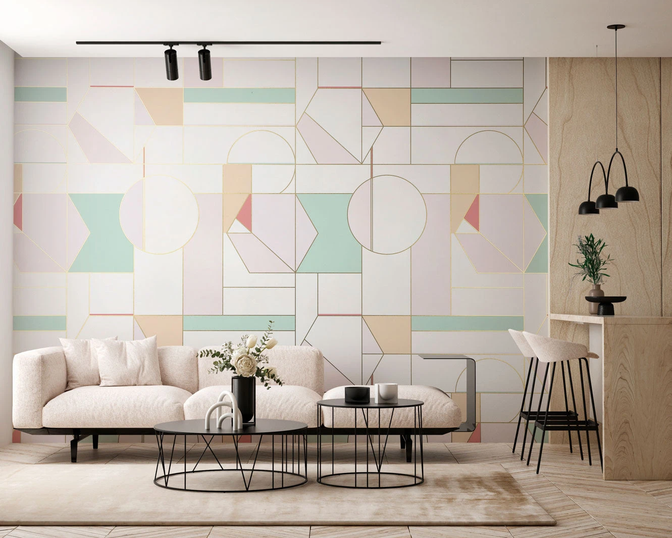 Fracture Wallpaper(Fracture wallpaper d sow101) Fracture Wallpaper(Fracture Wallpaper D Sow101) -Astek | Home Sales SOW101 2 fracture PINK install